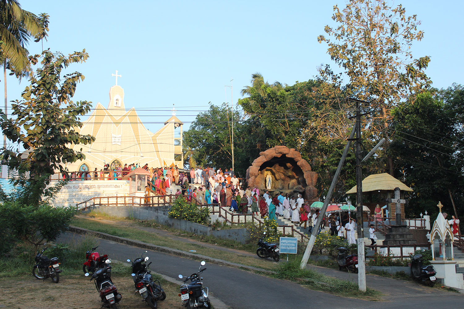 Sleeping St. Joseph, Cherumkuzhy Church