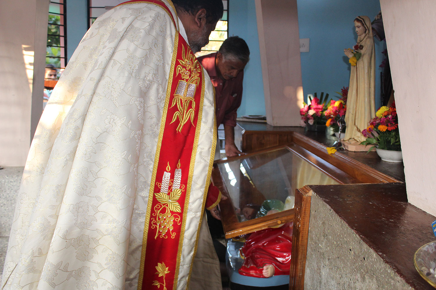 Sleeping St. Joseph, Cherumkuzhy Church