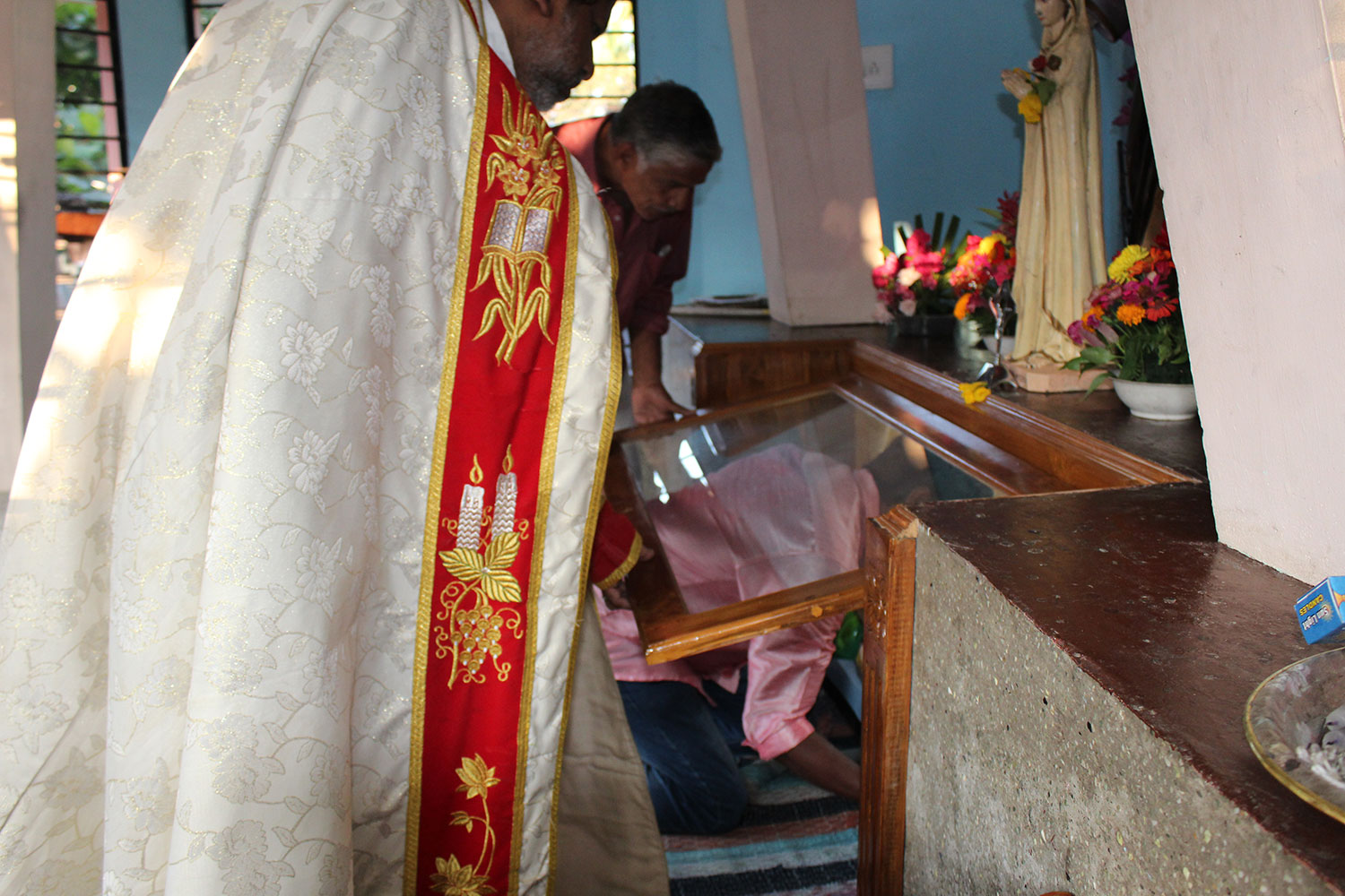 Sleeping St. Joseph, Cherumkuzhy Church