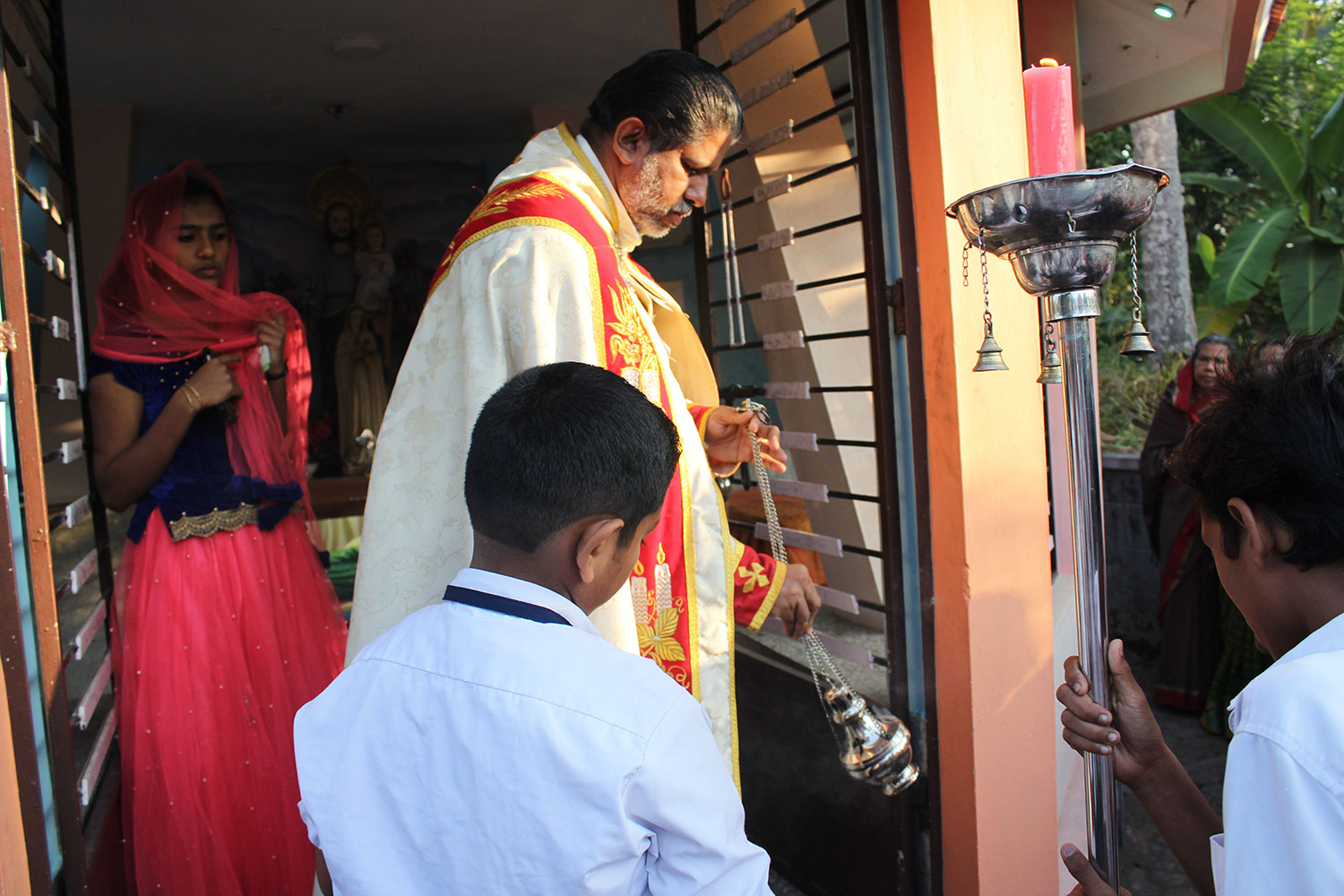 Sleeping St. Joseph, Cherumkuzhy Church